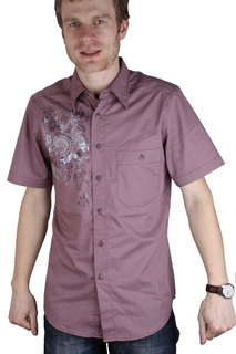 Рубашка мужская Maestro Wheel-k бордовая 40/178-186