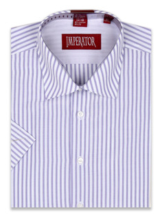 Рубашка мужская Imperator Agent 061-K sl. фиолетовая 40/178-186