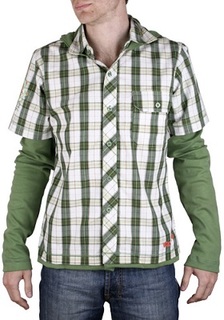Рубашка мужская Maestro AVR1198 зеленая 40/170-176