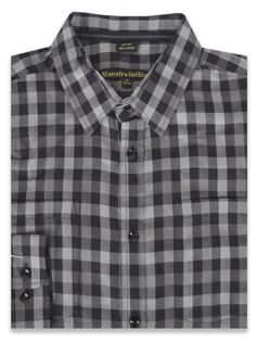 Рубашка мужская Maestro Texas 48 серая 42/170-178