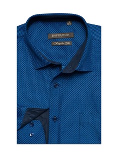 Рубашка мужская Imperator Twist 4-sl синяя 39/178-186