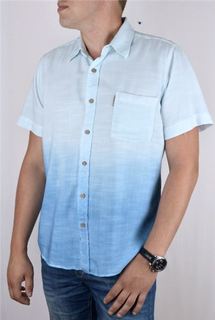 Рубашка мужская Maestro Bleach 3-K голубая M