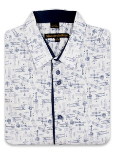 Рубашка мужская Maestro Pilot 46-K белая 38/178-186