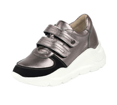 Кроссовки для девочек ELEGAMI 3/4-524952103 металлик 38