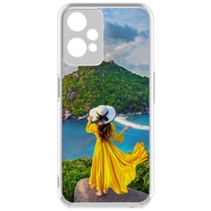 Чехол-накладка Krutoff Clear Case Платье летнее женское для OnePlus Nord CE 2 Lite