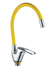 Кухонный смеситель Rainsberg R3193F желтый
