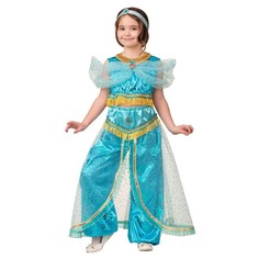 Карнавальный костюм Принцесса Жасмин, текстиль-принт, блуза, шаровары, р. 28, рост 110 см Батик