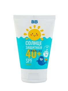 Эмульсия для детей ВкусВилл солнцезащитная SPF 40+ 100 мл