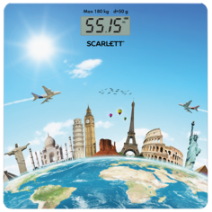 Весы напольные Scarlett SC-BS33E021 Blue