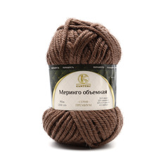 Пряжа Камтекс Меринго объёмная, 150 г, 90 м меринос 101 капучино, 4 мотка