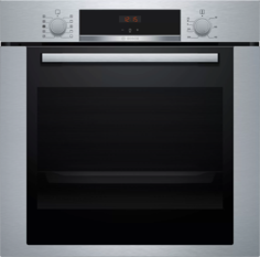 Встраиваемый электрический духовой шкаф Bosch HRA3140S0 серебристый