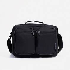 Сумка мужская AMEN СМД-7 600, черный Amen.