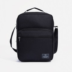 Сумка мужская AMEN СМД-8 600, черный Amen.