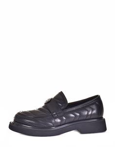 Лоферы женские Graciana 08601FN-1GR черные 39 RU