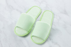 Тапочки женские SMILE of MILADY SM зеленые 38-39 RU