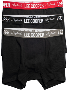 Комплект трусов мужских Lee Cooper MT2T121374BS2LC-BLK черных S