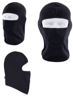 Балаклава унисекс Евробандана FBSBLK черная, one size