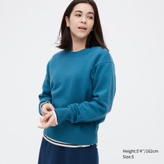 Джемпер женский UNIQLO 450516COL64 синий XL (доставка из-за рубежа)