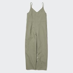 Комбинезон женский UNIQLO 447079COL52 зеленый M (доставка из-за рубежа)