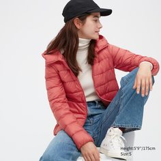 Пуховик женский UNIQLO 450311COL24 оранжевый 2XL (доставка из-за рубежа)