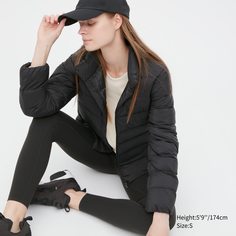 Пуховик женский UNIQLO 450310COL09 черный XS (доставка из-за рубежа)