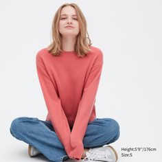 Джемпер женский UNIQLO 450516COL12 розовый XS (доставка из-за рубежа)