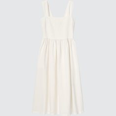 Сарафан женский UNIQLO 448087COL01 белый L (доставка из-за рубежа)