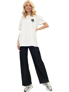 Футболка женская Lee Cooper MT4A121090BS2LC-WHT белая L