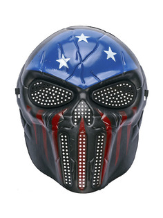 Маска Ночной гонщик (Цв: Черный-Синий ) No Brand