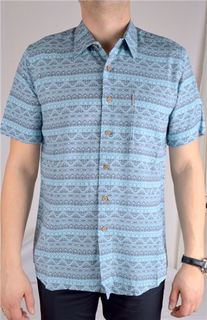 Рубашка мужская Maestro Tourist 34-K голубая S