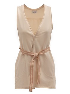 Жилет женский Deha D93090 бежевый 46 RU