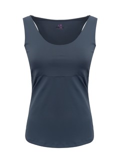 Топ женский Deha B84520 бирюзовый 40 RU