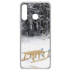 Чехол-накладка Krutoff Clear Case Санки для Honor 20S