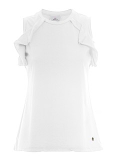 Футболка женская Deha D43001 белая 44 RU