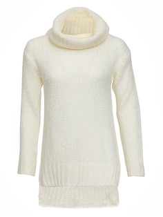 Свитер женский Deha D43322 белый 40 RU