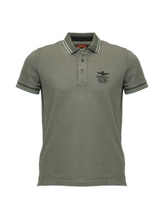 Футболка мужская Aeronautica Militare PO1600P144 хаки 56 RU