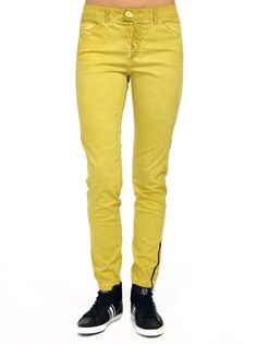 Брюки женские Deha D95026 желтые 44 RU