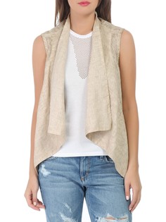 Жилет женский Deha D33423 бежевый 40 RU