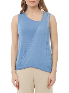 Майка женская Deha B52667 голубая 42 RU