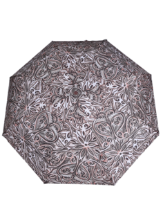 Зонт женский ZEST 23715, коричневый