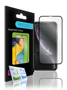 Защитное стекло PROtect для iPhone XR, 11, 2.5D, полноклеевое, Черная рамка, 40928
