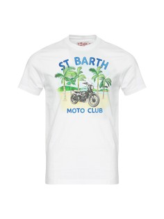 Футболка мужская MC2 Saint Barth TSHM001 белая 52 RU