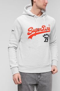 Худи мужское Superdry M2011391A серое M
