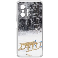 Чехол-накладка Krutoff Clear Case Санки для Xiaomi 11T