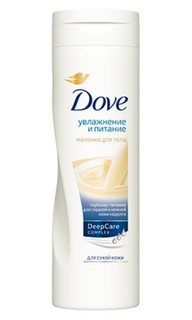 Молочко для тела Dove увлажнение и питание, 200 мл