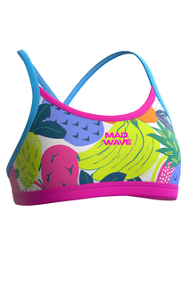 Юниорский купальник спортивный антихлор Frisky Top Junior PBT B0 M1400036B0W Mad Wave
