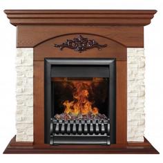 3D-электрокамин Neapolis NT c очагом 3D Oregan Real Flame