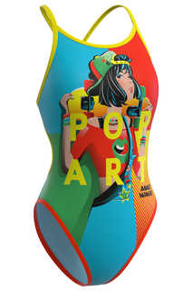 Юниорский купальник спортивный антихлор Duo Junior D2 Mad Wave