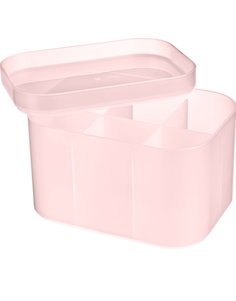 Органайзер PROFF mini розовый пластик 2-секционный 150х110х120 мм 1 шт