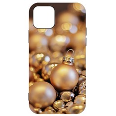 Чехол-накладка Krutoff Софт Кейс Золотые игрушки для iPhone 11 Pro черный